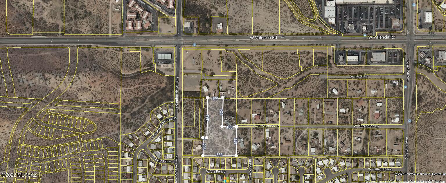 TUCSON INFILL RESIDENTIAL 4.09 ACRES: Aerial