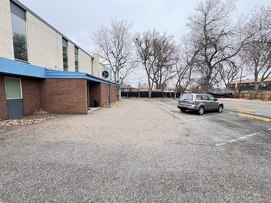 8,600 SF Office Bldg on ~1/2 Ac, Adjacent Light Rail Station: Ext rear_7400 W 14