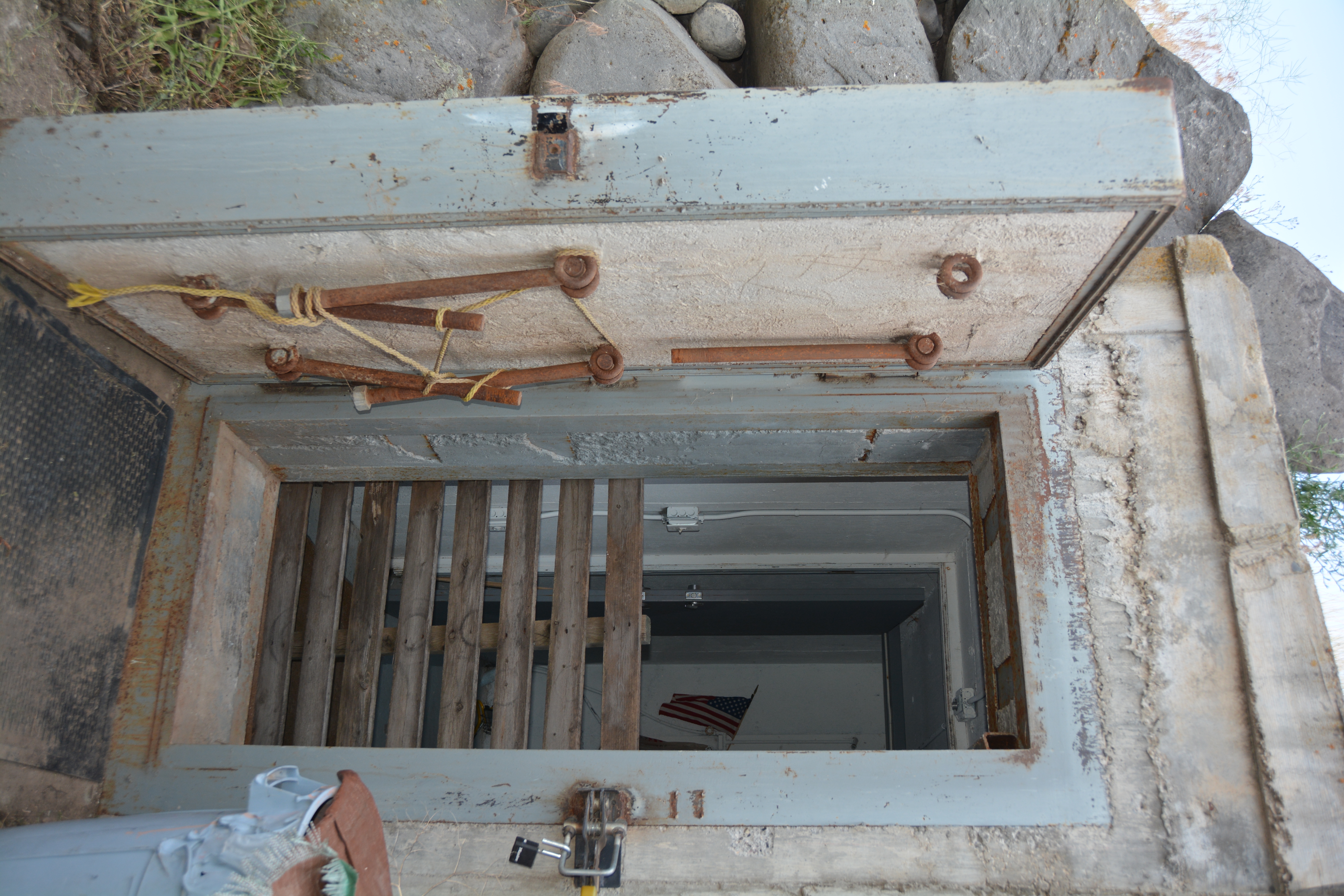 2 Bunkers, 6000+SF living space, Emigrant, MT: Reinforced Bunkers Doors and Walls