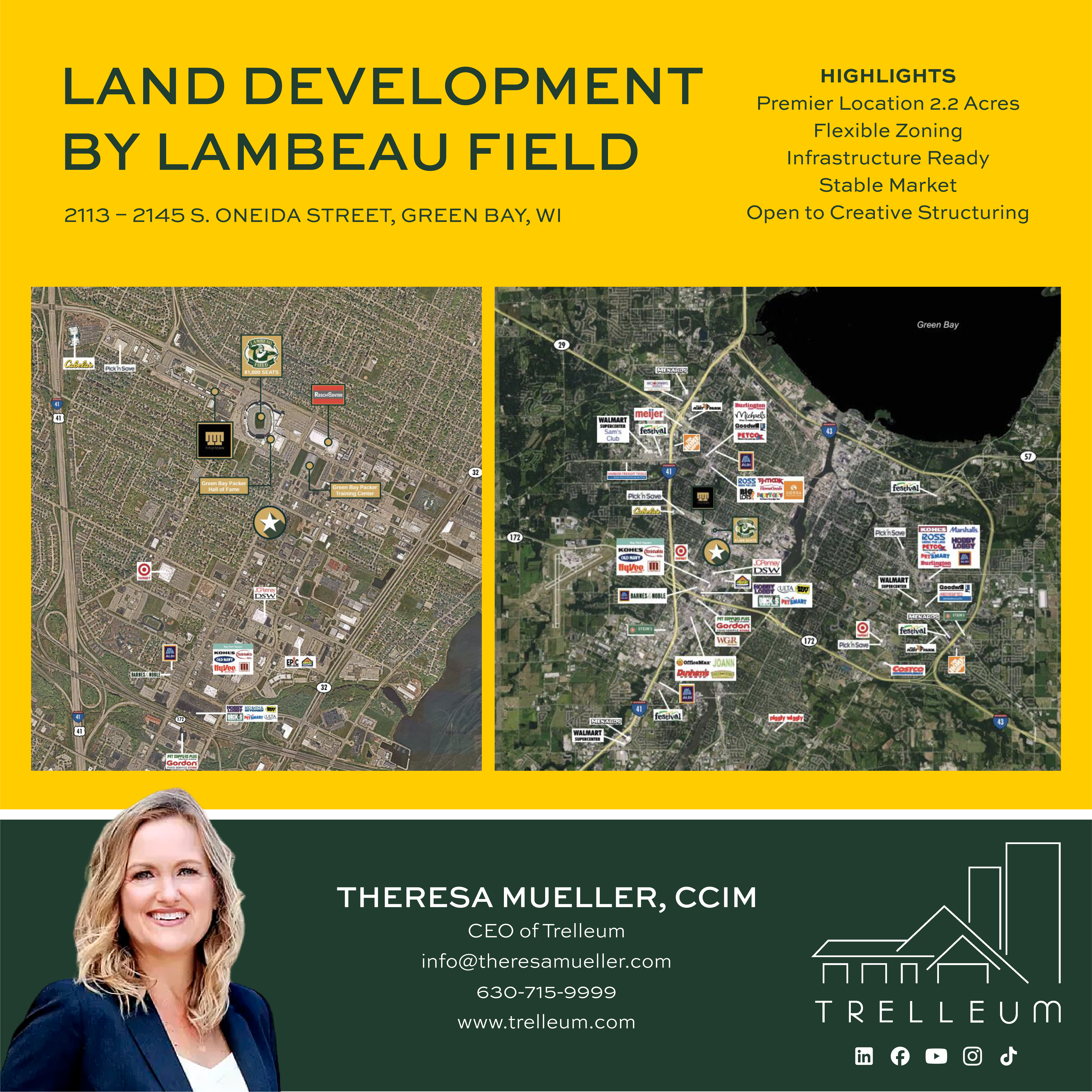 Development by Lambeau Field