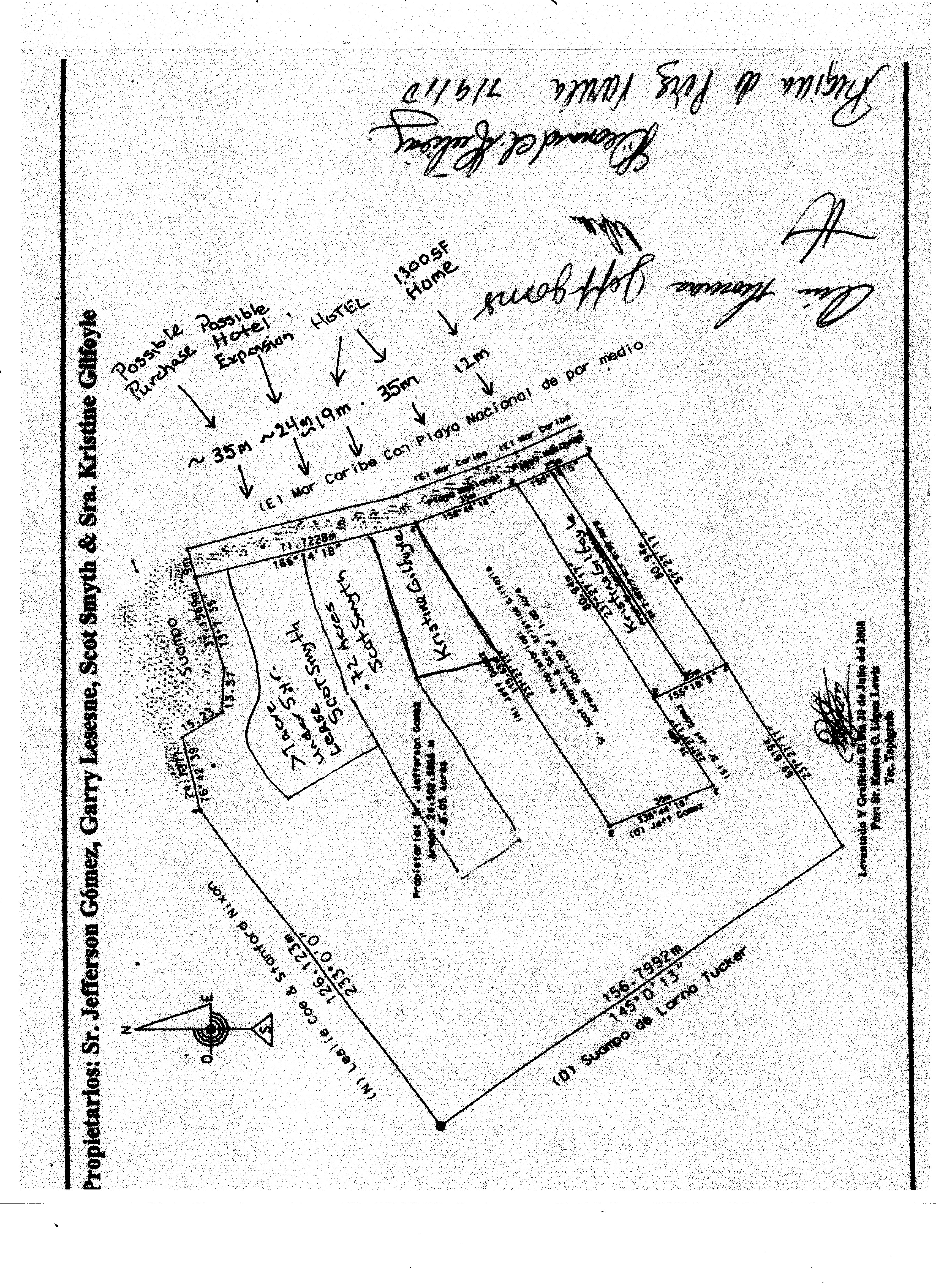 Beachfront Resort >9 cap: Plat