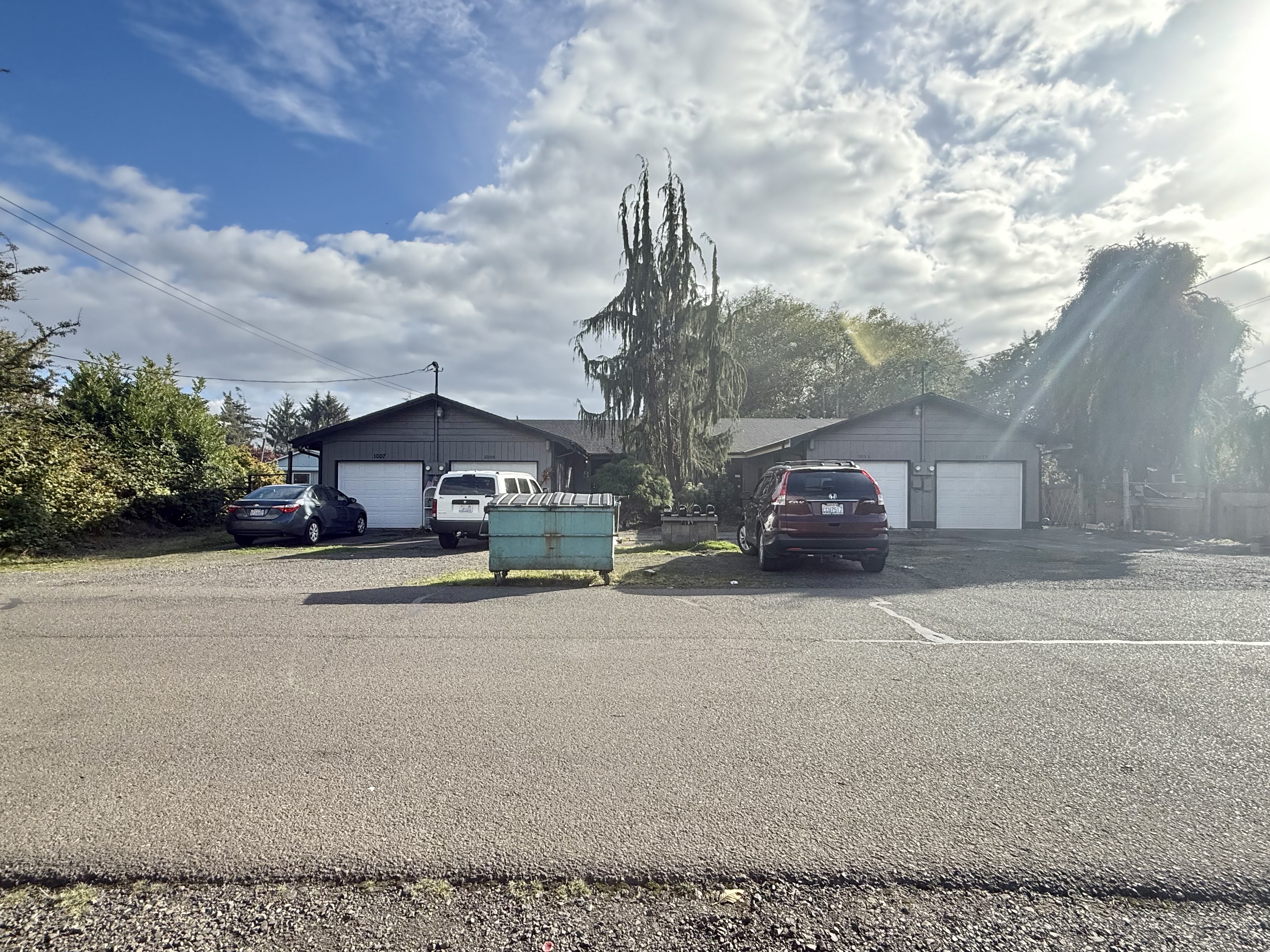 Side by side duplexes with Management --