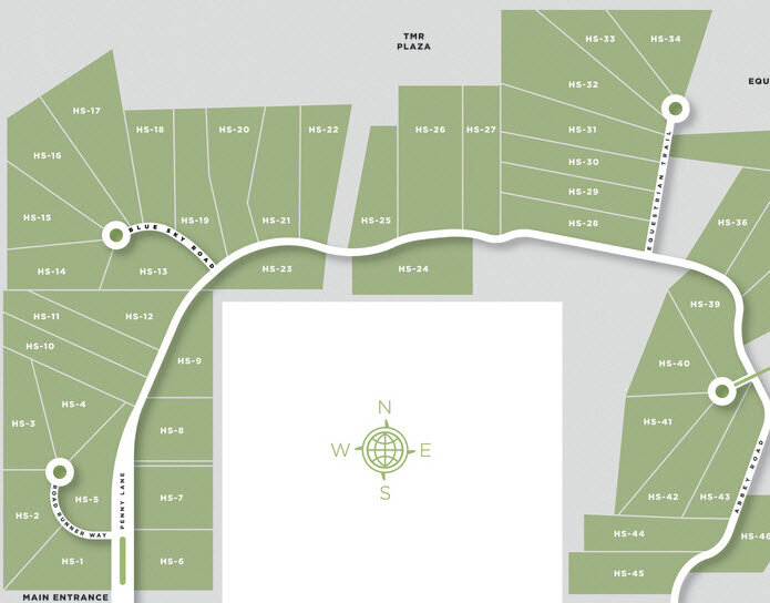 25 ACRES ADJOINING THOMAS MOUNTAIN RANCH: The Compass is the 25 acres!