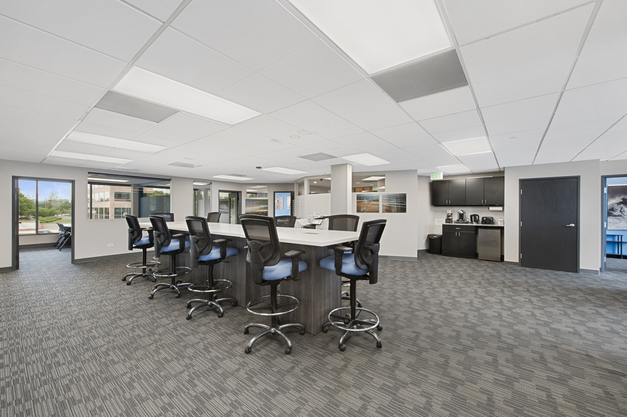 Remodeled Office Condos in Prime Cherry Creek Location: open area-469
