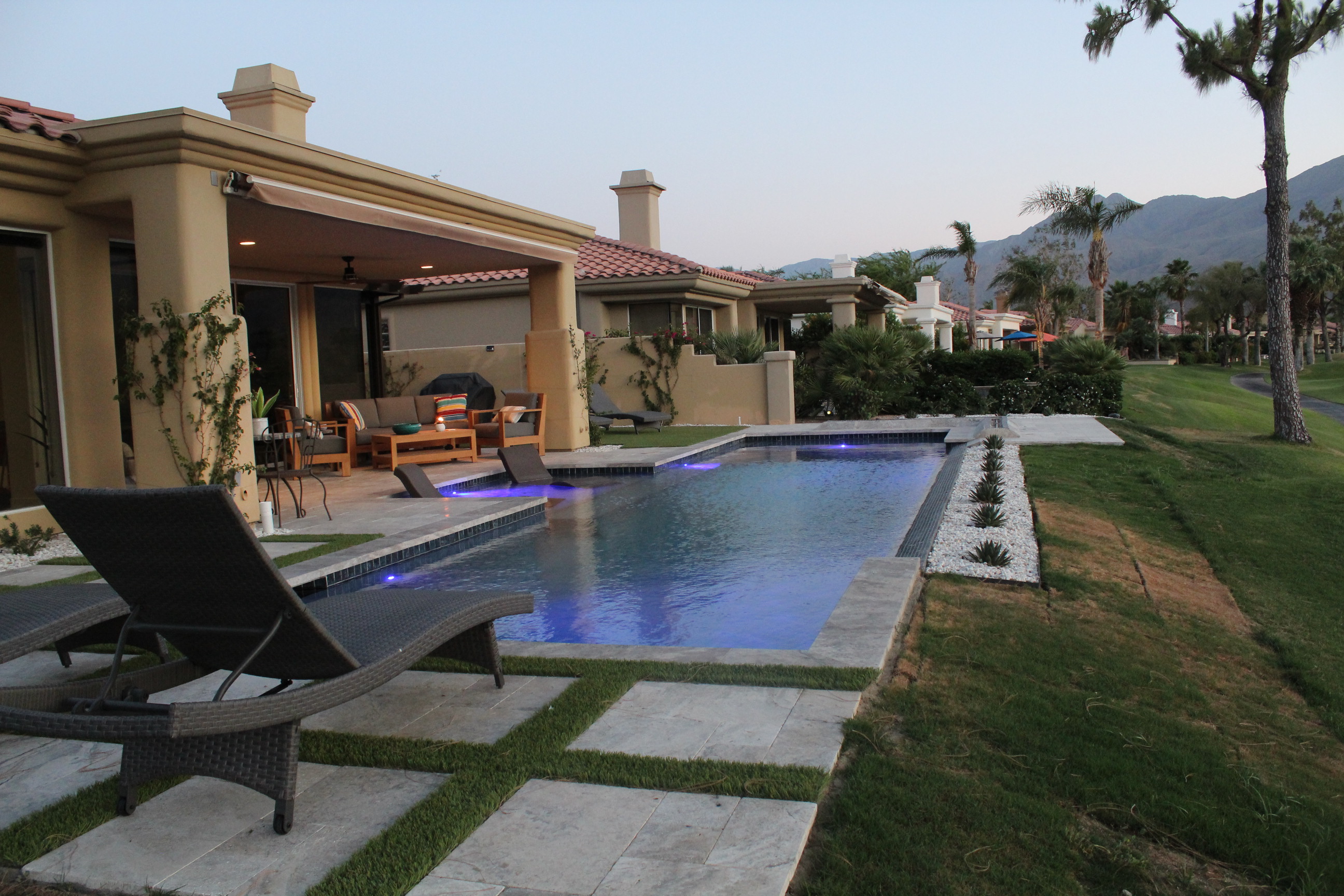Desert-Lux Home on Golf Course w/ Pano Views