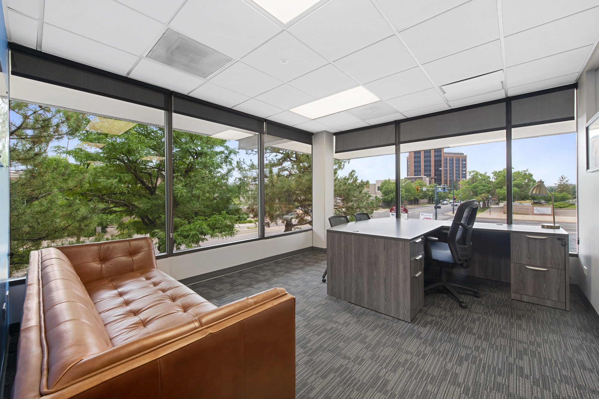 Remodeled Office Condos in Prime Cherry Creek Location: corner office-469