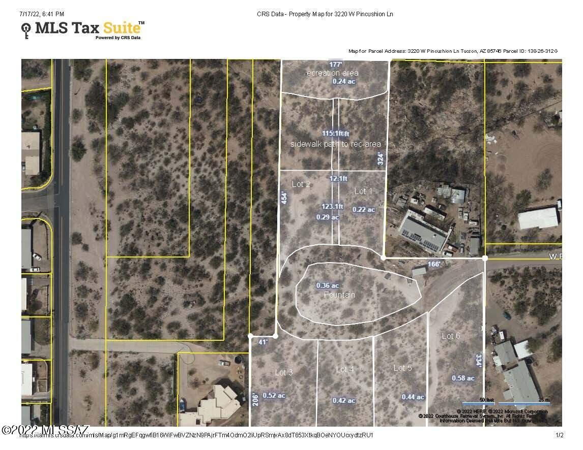 TUCSON INFILL RESIDENTIAL 4.09 ACRES: Concept